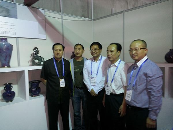 Jin Jiajun kiln Jingdezhen to participate in porcelain Fair