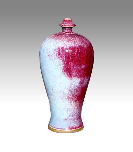 Jun Porcelain plum bottle series